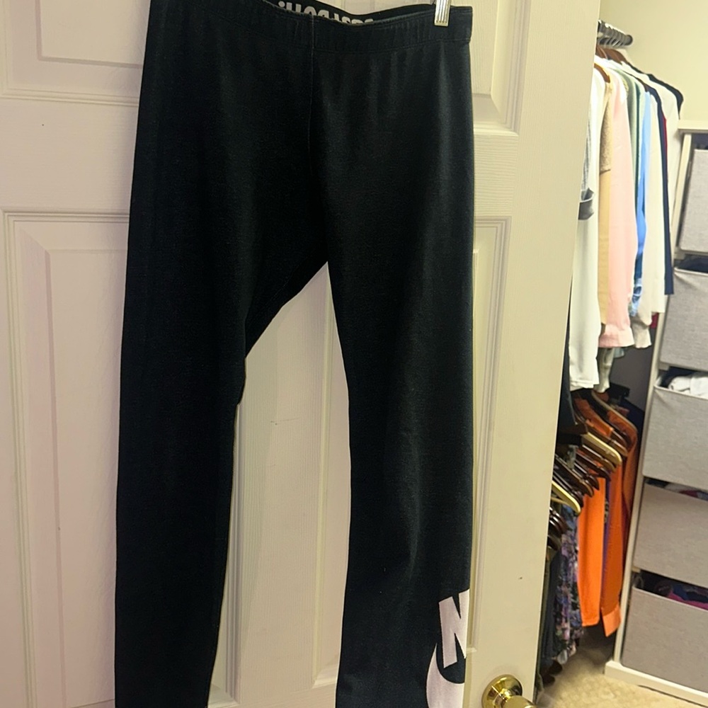 NIKE VINTAGE COTTON LOW WAISTED LEGGINGS